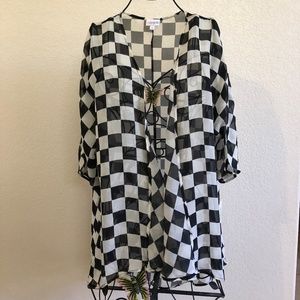 Lularoe Checkered Lindsay